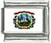 US State Flag - West Virginia 9mm Italian charm - Click Image to Close